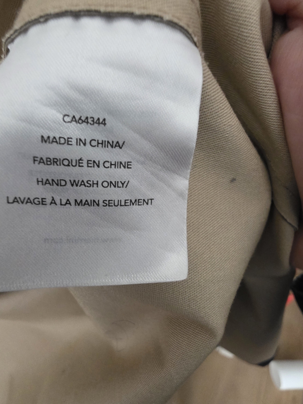 Classic Navy Hooded Long Rain Trench Coat by Mernini. Ladies Sz. Medium. 46 in - Picture 13 of 15